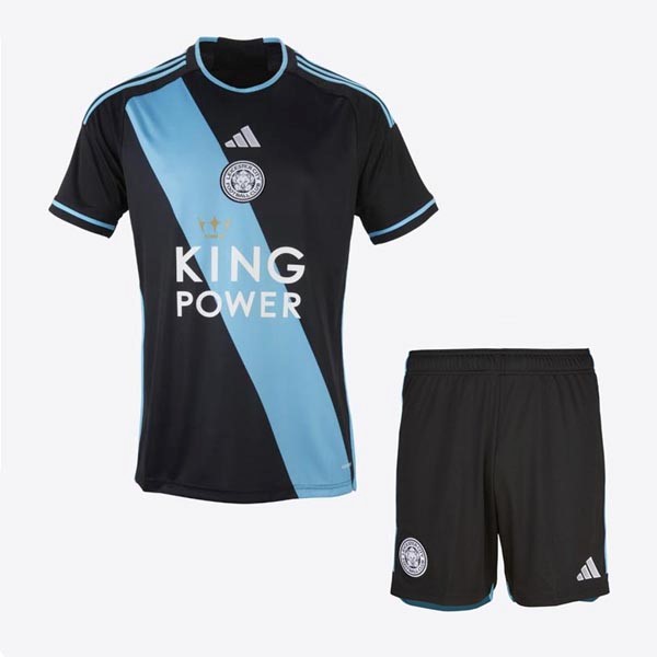 Trikot Leicester City Auswärts Kinder 2023-2024